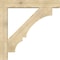 Ekena Millwork Balboa Block Rough Sawn Bracket w/ Offset Brace, Douglas Fir, 8"W x 48"D x 48"H BKT0806X48X48BOA05RDF - alternate 3